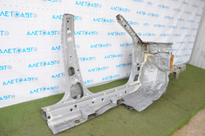 Front quarter left Toyota Camry v50 12-14 usa silver, with central pillar