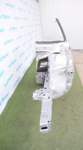 Front quarter left Toyota Camry v50 12-14 usa silver, with central pillar