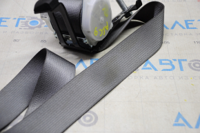 Rear left seat belt Honda Accord 13-17 gray, dry cleanable