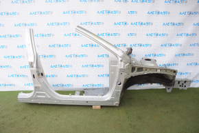 Front right quarter Toyota Camry v50 12-14 usa silver, with central pillar