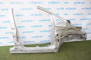 Front quarter right Ford C-max MK2 13-18 silver, with central pillar
