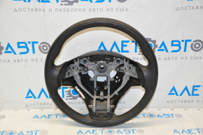 Naked steering wheel Nissan Rogue 14-16 rubber black