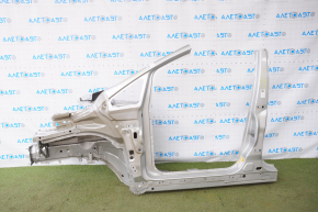 Front quarter left Ford C-max MK2 13-18 silver, with central pillar