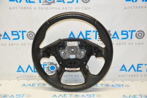 Naked steering wheel Ford C-max MK2 13-18 leather black, minor scratches