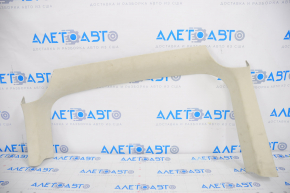 Door trim inner lower rear left Tesla Model X 16-21 alcantara beige, for dry cleaning