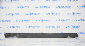 Tesla Model Y 20 right lower threshold - structure, scratches, scuffs