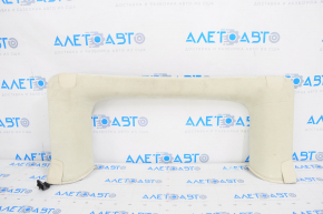 Door trim inner upper rear left Tesla Model X 16-21 alcantara beige, dry cleanable