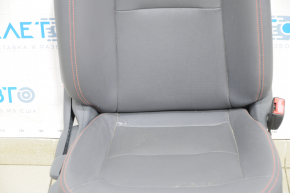 Chevrolet Bolt 17 passenger seat with airbag, dark gray leather, mechanical, heated, cotton wool under chemical treatment
