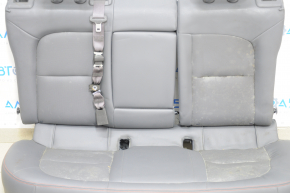 Rear row of seats 2nd row Chevrolet Bolt 17 - dark gray leather, heated, water damage under chemical