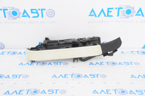 Door trim inner upper rear left front Tesla Model X 16-21 alcantara beige, dry cleanable
