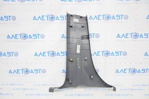 Center pillar trim lower right Chevrolet Bolt 17-21 dark gray, scratches