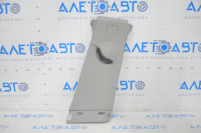 Center pillar trim upper belt right Chevrolet Bolt 17- gray, worn