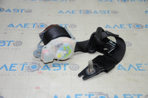 Rear left seat belt for Chevrolet Malibu 16-21, black