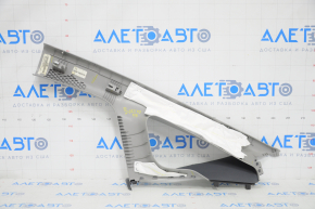 Front pillar trim right Chevrolet Bolt 17-21 gray with dark gray insert