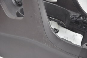 Central console with armrest Hyundai Santa FE Sport 17-18 rest, black, scratches
