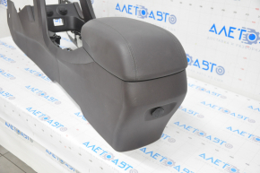 Central console with armrest Hyundai Santa FE Sport 17-18 rest, black, scratches