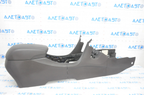 Central console with armrest Hyundai Santa FE Sport 17-18 rest, black, scratches