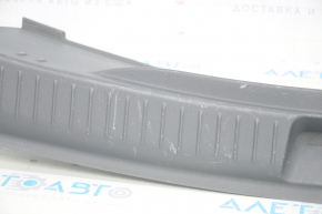 Chevrolet Bolt 17-21 trunk opening trim dark gray, worn