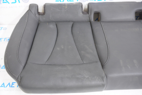 Rear row of seats 2nd row Audi A3 8V 15-16 4d leather, black, dry cleanable, cracks in leather, rusty frame