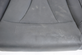 Rear row of seats 2nd row Audi A3 8V 15-16 4d leather, black, dry cleanable, cracks in leather, rusty frame
