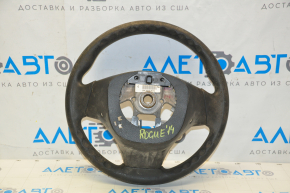 Naked steering wheel Nissan Rogue 14-16 rubber black, for dry cleaning