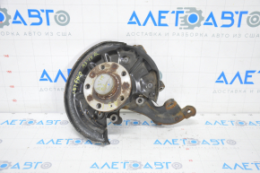 Trunnion with hub rear left Audi A3 8V 15-20 FWD 1.8T with casing, rusty