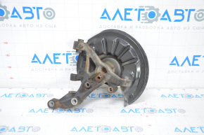 Trunnion with hub rear left Audi A3 8V 15-20 FWD 1.8T with casing, rusty