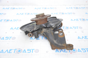Trunnion with hub rear left Audi A3 8V 15-20 FWD 1.8T with casing, rusty