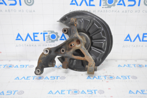Trunnion with hub rear right Audi A3 8V 15-20 FWD 1.8T with casing, rusty