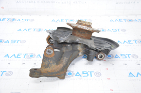 Trunnion with hub rear right Audi A3 8V 15-20 FWD 1.8T with casing, rusty