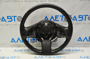 Naked steering wheel Fiat 500 12-19 leather, black, scuffs, bumps