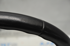 Naked steering wheel Fiat 500 12-19 leather, black, scuffs, bumps