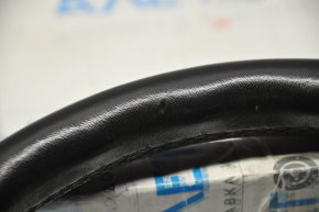 Naked steering wheel Fiat 500 12-19 leather, black, scuffs, bumps