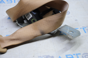 Seat belt 3 row right Dodge Journey 11- beige, dry cleanable