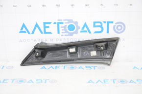 Trunk door molding right along glass Chevrolet Bolt 17-21 black, glossy, scratches