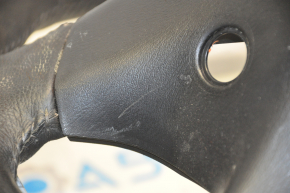 Naked steering wheel Nissan Pathfinder 13-20 leather black, scratches, dents