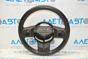 Naked steering wheel Jeep Compass 11-16 leather black, dents, scratches