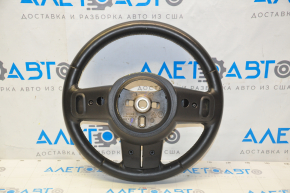 Naked steering wheel Jeep Compass 11-16 leather black, dents, scratches