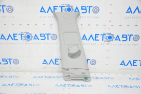 Center pillar trim upper belt left Kia Niro 17-22 gray