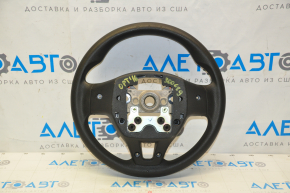 Naked steering wheel Kia Optima 16-18 rubber black, without pads and buttons, scratch