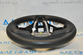 Naked steering wheel Kia Optima 16-18 rubber black, without pads and buttons, scratch