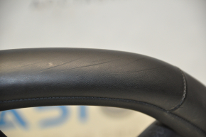 Steering wheel bare Fiat 500X 16-18 leather with heating, scratches