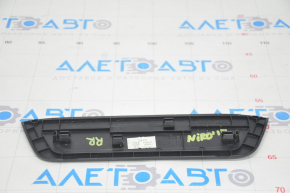 Door sill trim rear right outer Kia Niro 17-22 black