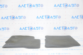 Set of floor mats for Chevrolet Bolt 17 - cloth dark gray, dry cleanable