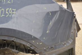 Quarter wing rear left Tesla Model Y 21- on the body, cast side member, graphite, fold