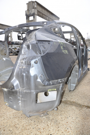 Quarter wing rear right Tesla Model Y 21- on the body, cast side member, graphite
