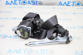 Chrysler 200 15-17 passenger seat belt black, shot, crack and scratches on the latches