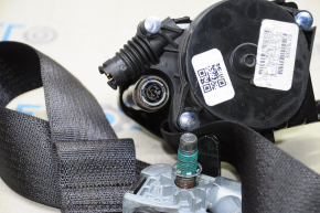 Passenger seat belt Jeep Compass 17-21 black, with tensioner, shot