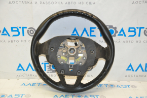 Naked steering wheel Ford Fusion mk5 13-20 rubber black, scuffs