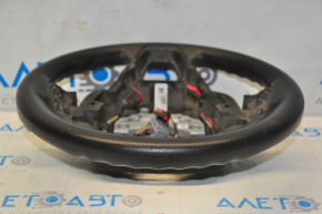Naked steering wheel Ford Fusion mk5 13-20 rubber black, scuffs